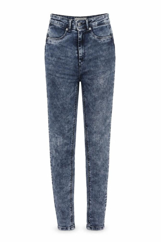 TALLY WEiJL Womens Blue  Denim Skinny Jeans Size 6 L28 in
