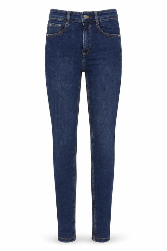Pull&Bear Womens Blue  Denim Skinny Jeans Size 4 L28 in