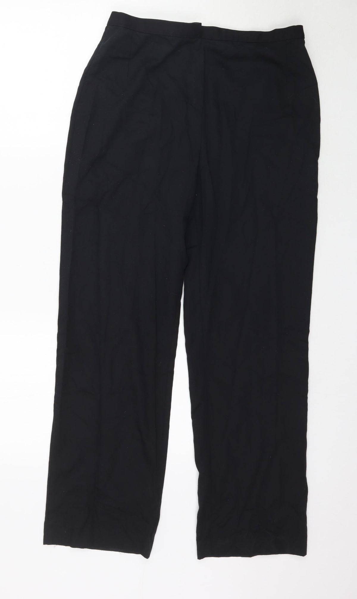 Preworn Womens Black   Trousers  Size M L29 in
