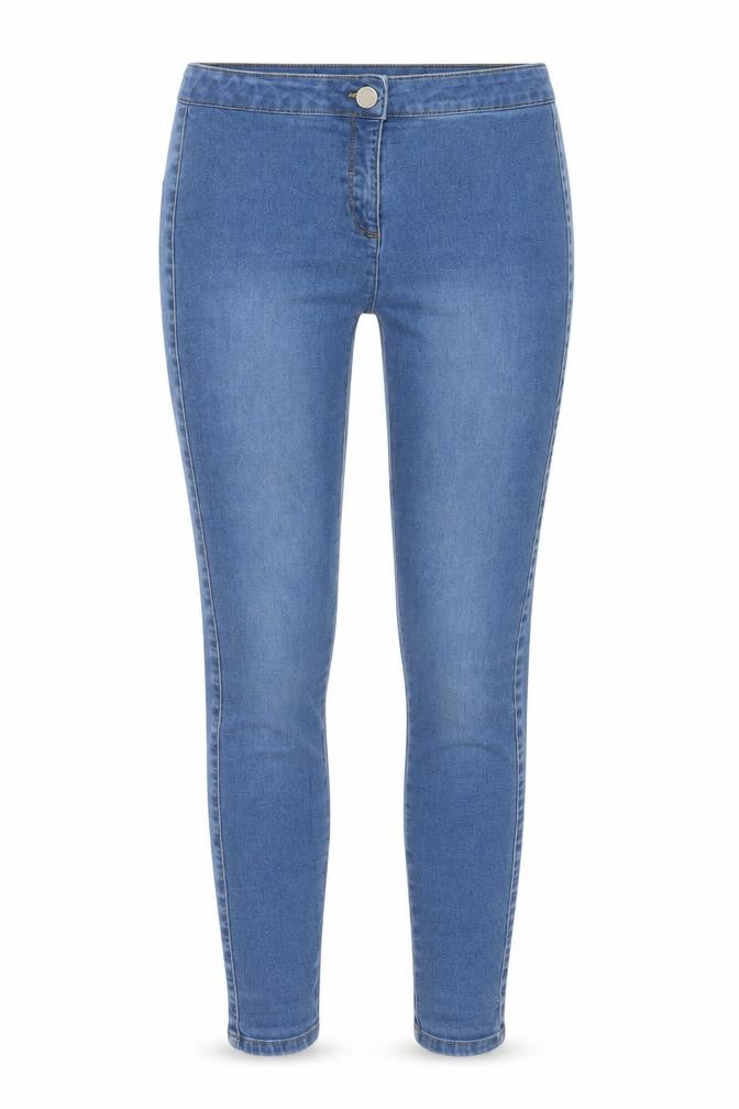 /Denim Womens Blue  Denim Skinny Jeans Size 12 L28 in