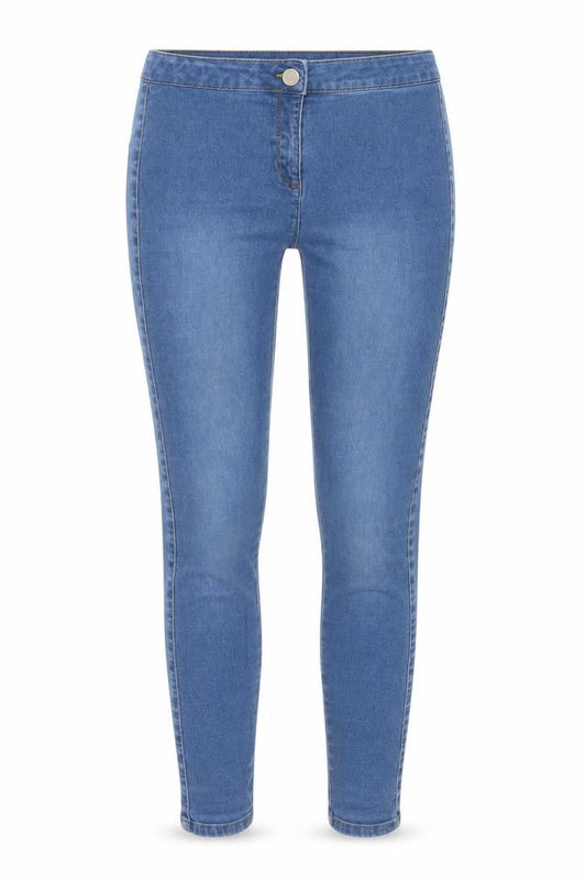 /Denim Womens Blue  Denim Skinny Jeans Size 12 L28 in