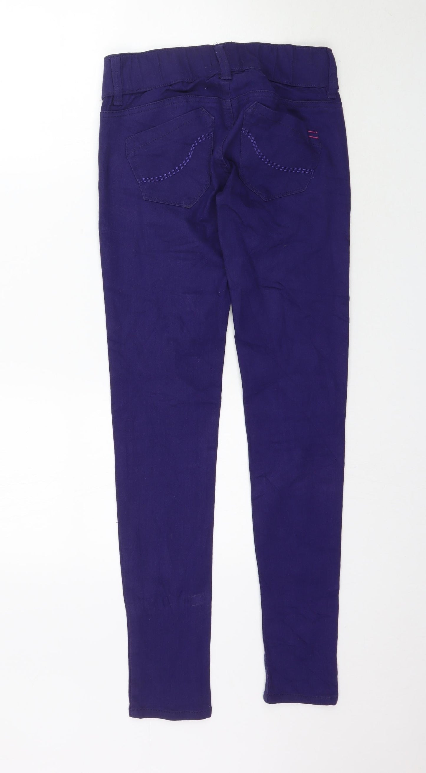 TALLY WEiJL Womens Purple  Denim Jegging Jeans Size 8 L31 in