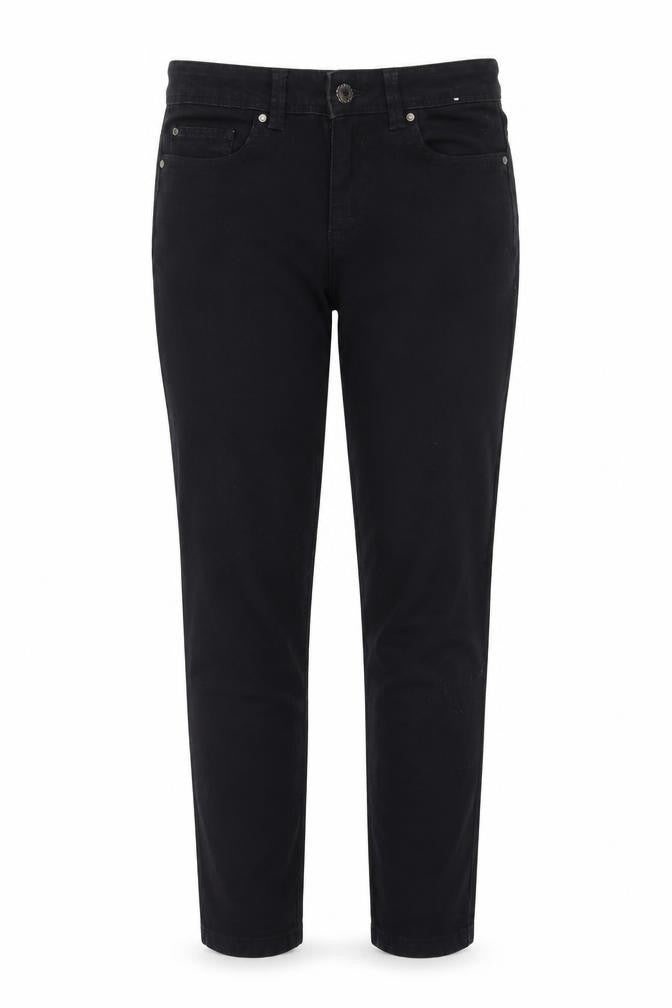 Denim Co. Womens Black  Denim Skinny Jeans Size 10 L30 in