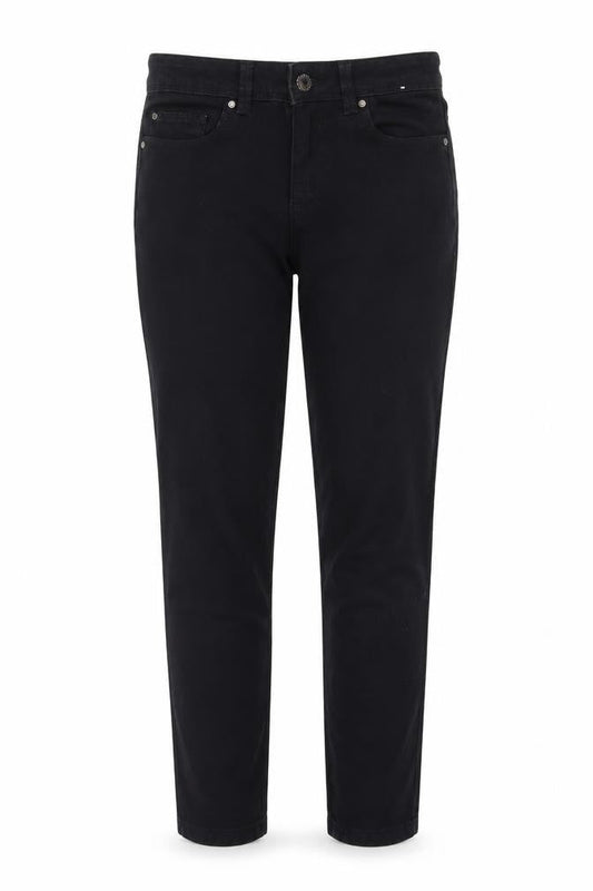Denim Co. Womens Black  Denim Skinny Jeans Size 10 L30 in