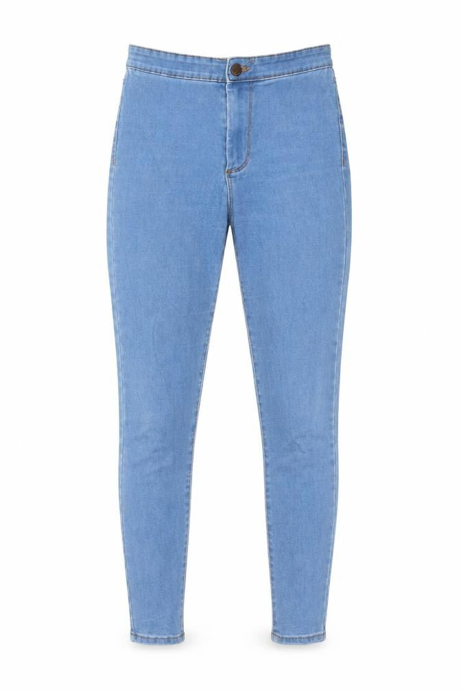 Denim Co. Womens Blue  Denim Skinny Jeans Size 8 L26 in