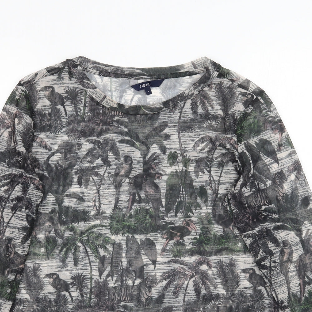 NEXT Womens Multicoloured   Basic Blouse Size 8  - Animals