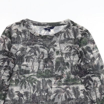 Next Womens Multicoloured   Basic Blouse Size 8  - Animals