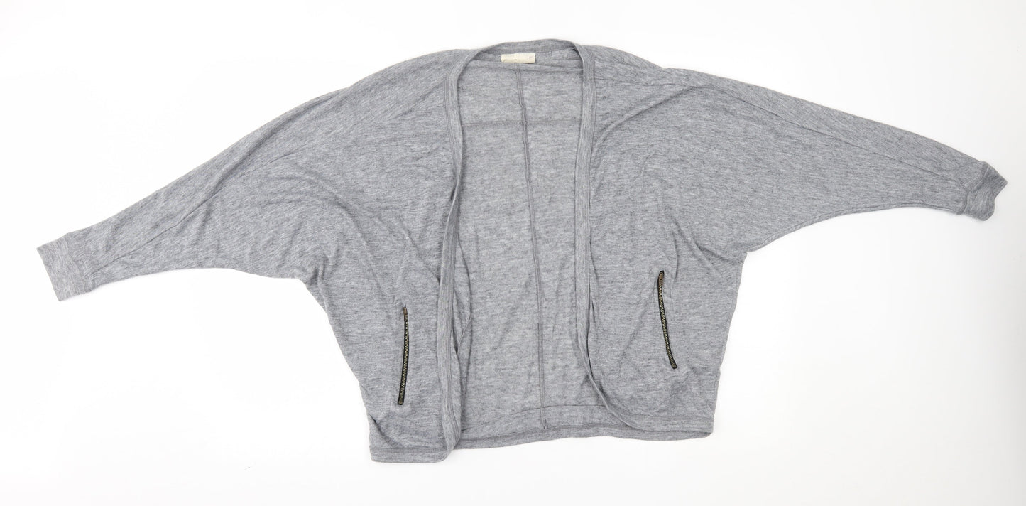 NEXT Womens Grey   Wrap Jumper Size 12