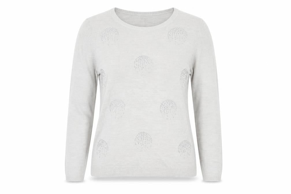 Marks & Spencer Womens Grey   Pullover Jumper Size 14