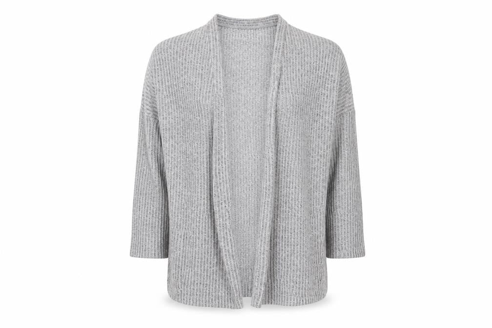 Jeff&co Womens Grey   Cardigan Jumper Size 10