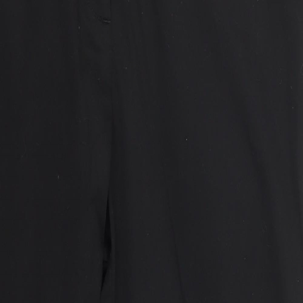 Marks and Spencer Womens Black   Trousers  Size 14 L24.5 in