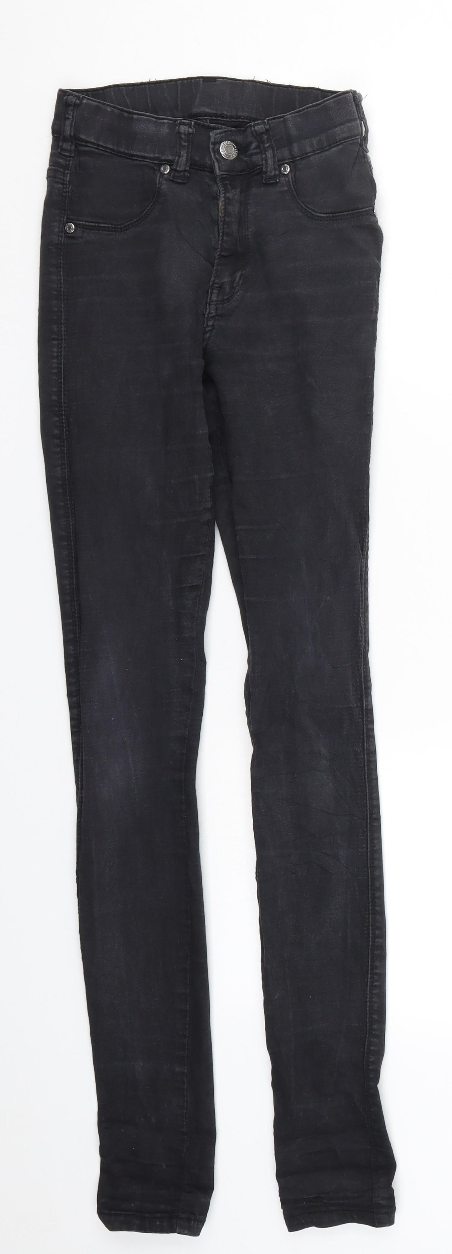 Dr Denim Womens Black  Denim Skinny Jeans Size S L30 in