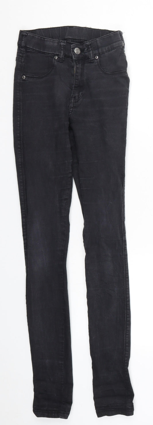 Dr Denim Womens Black  Denim Skinny Jeans Size S L30 in