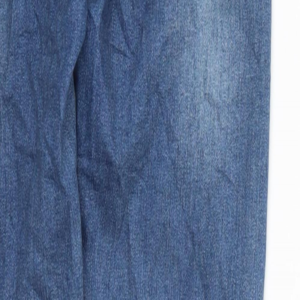Boohoo Womens Blue  Denim Skinny Jeans Size 6 L30 in