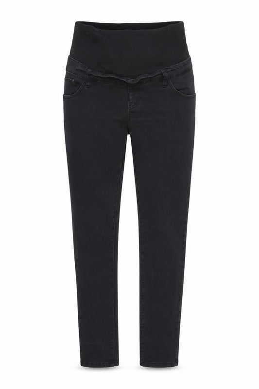 Makpl Womens Black  Denim Skinny Jeans Size 34 in L30 in