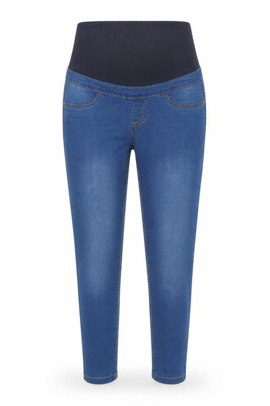 Boohoo Womens Blue  Denim Skinny Jeans Size 8 L28 in