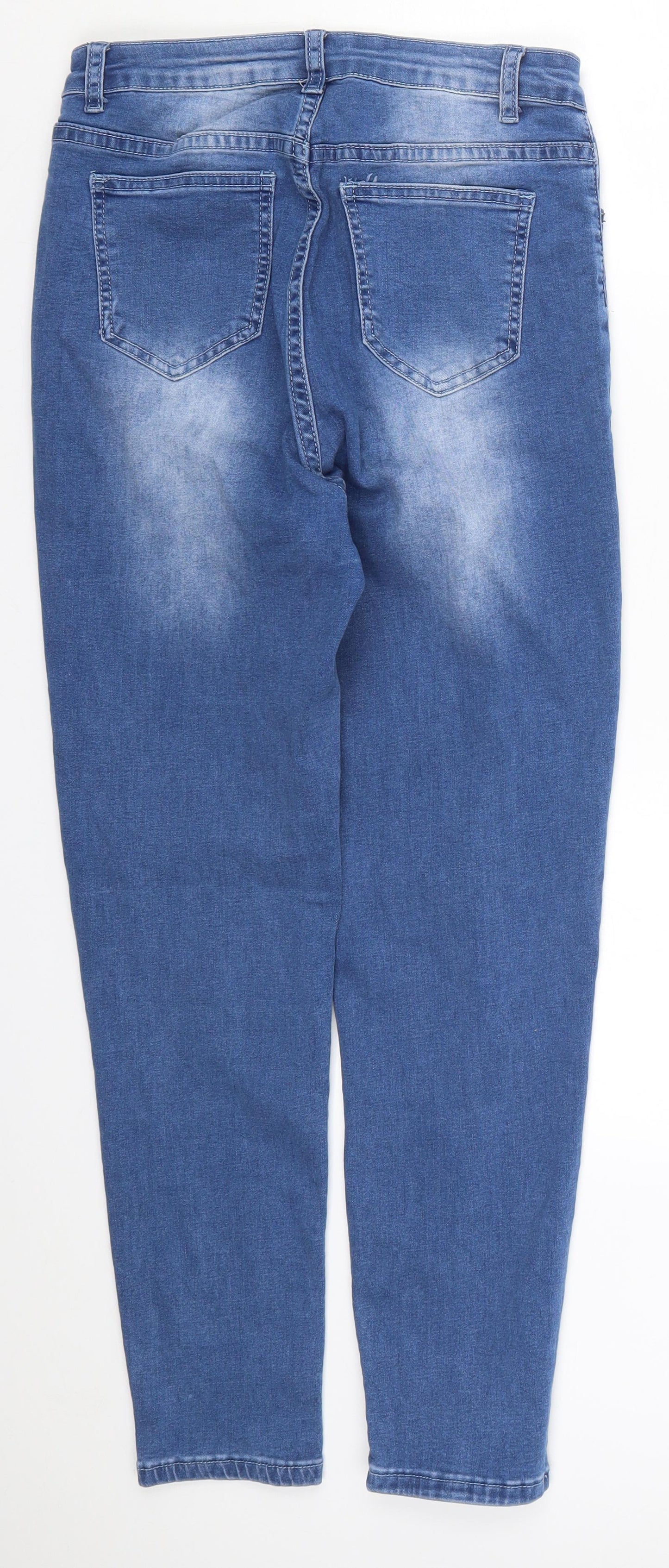 SheIn Womens Blue  Denim Skinny Jeans Size M L25 in
