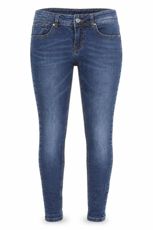 Remix Womens Blue  Denim Skinny Jeans Size 8 L29 in