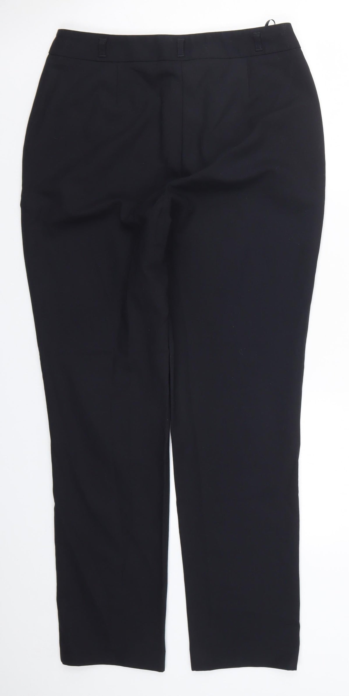 Preworn Womens Black   Trousers  Size 10 L30 in