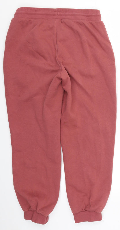 River Island Womens Red   Sweatpants Trousers Size 10 L27 in