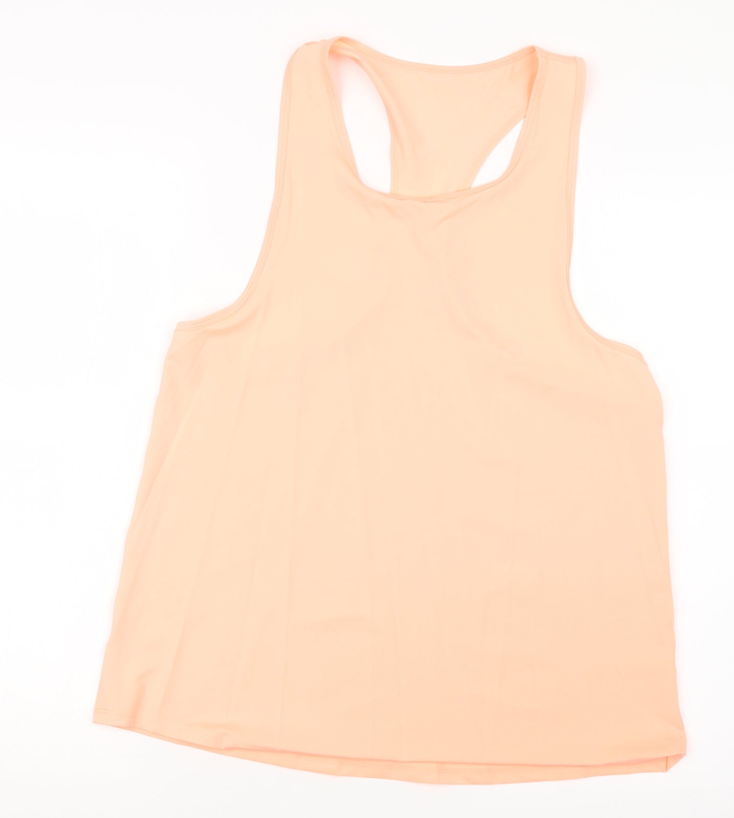 Preworn Womens Orange   Basic Tank Size 14