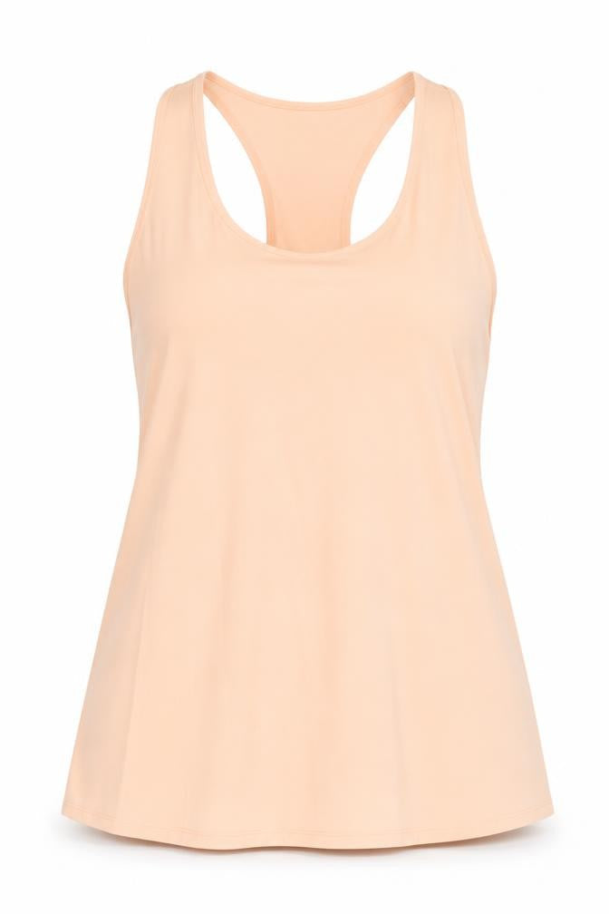 Preworn Womens Orange   Basic Tank Size 14