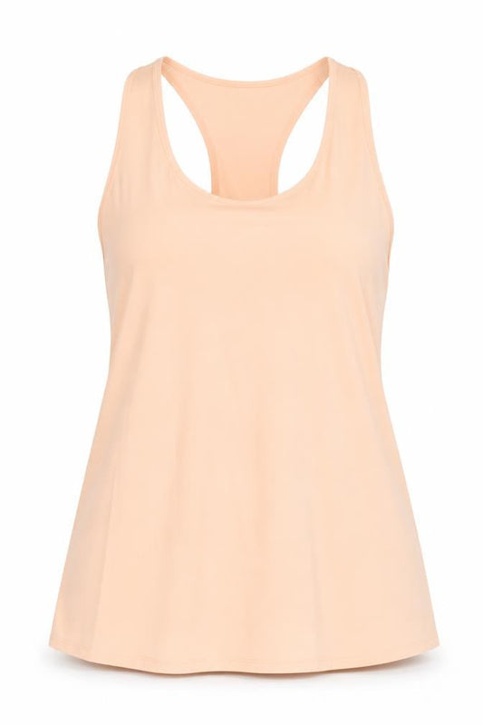 Womens Orange   Basic Tank Size 14