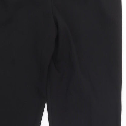 Papaya Womens Black   Trousers  Size 14 L30 in