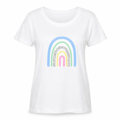 Noodle & Stitch Womens White   Basic T-Shirt Size M