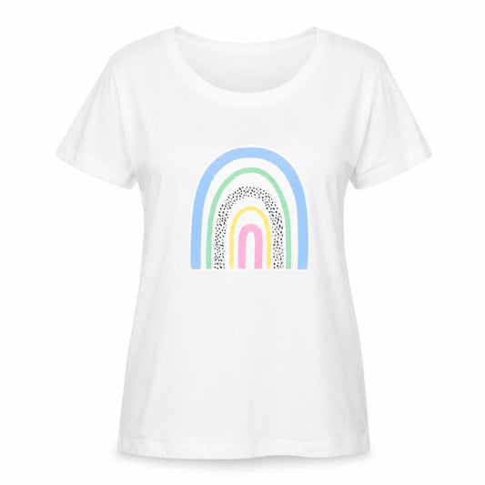 Noodle & Stitch Womens White   Basic T-Shirt Size M