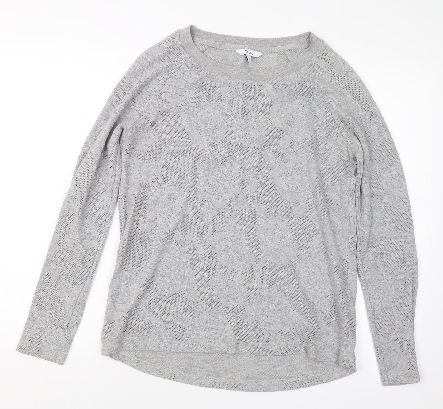 NEXT Womens Grey  Knit  Jumper Size 8