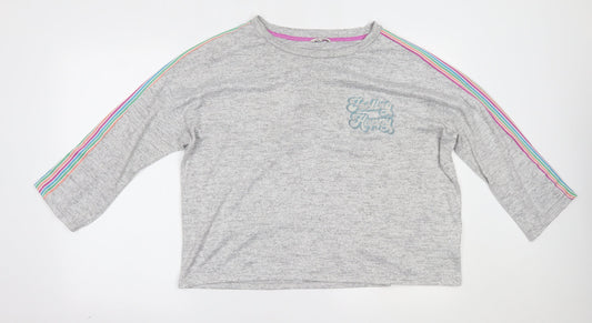 TU Womens Grey   Basic Blouse Size 14