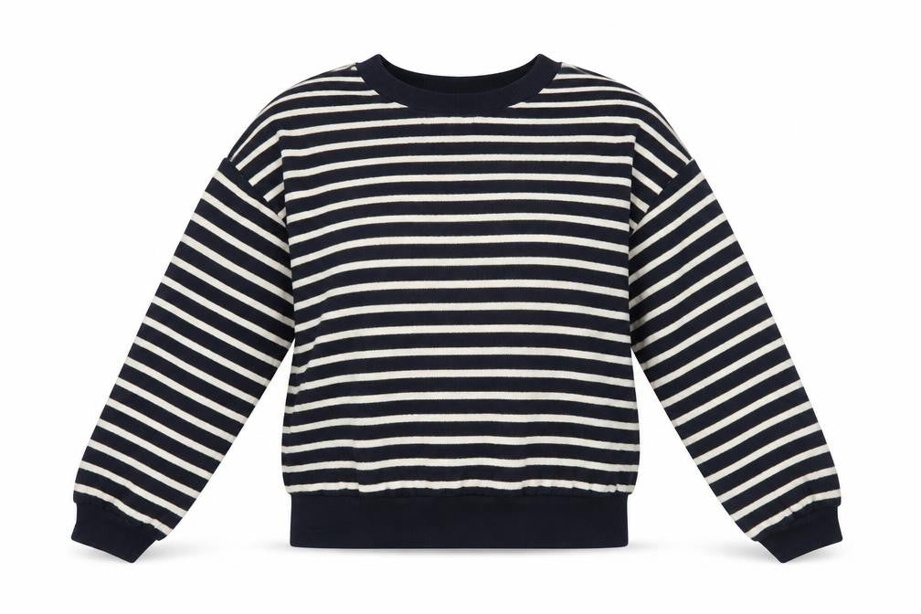 Primark Womens Blue Striped  Pullover Jumper Size S