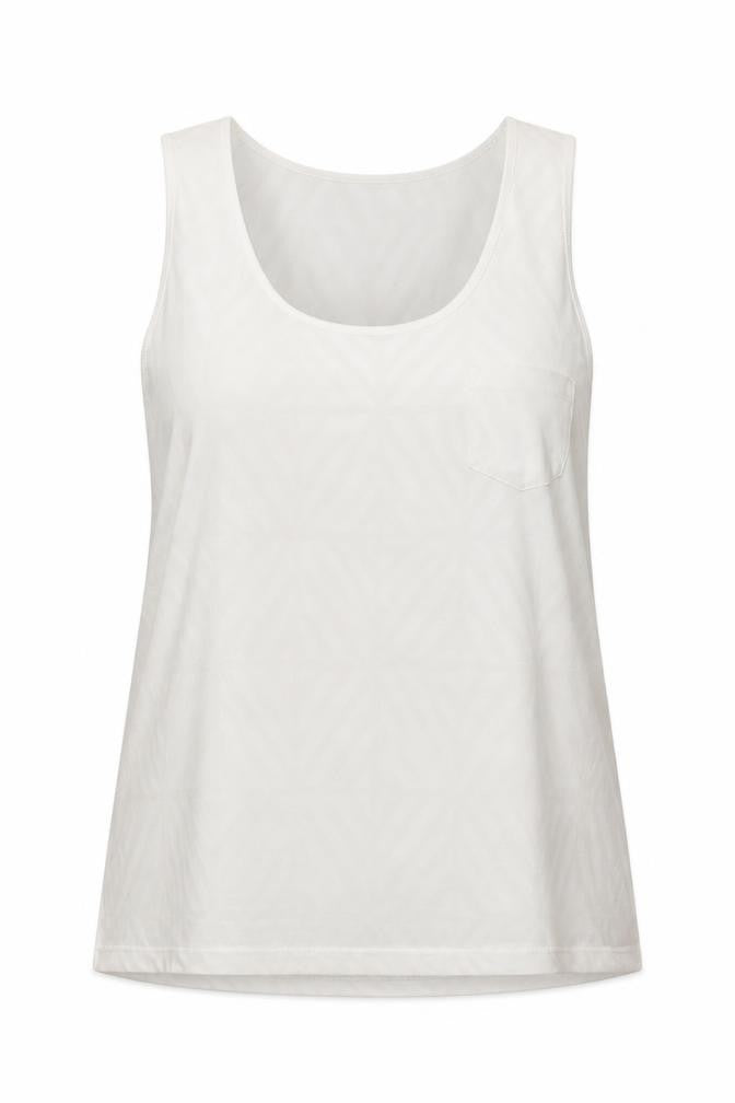 Primark Womens White   Basic Tank Size 14