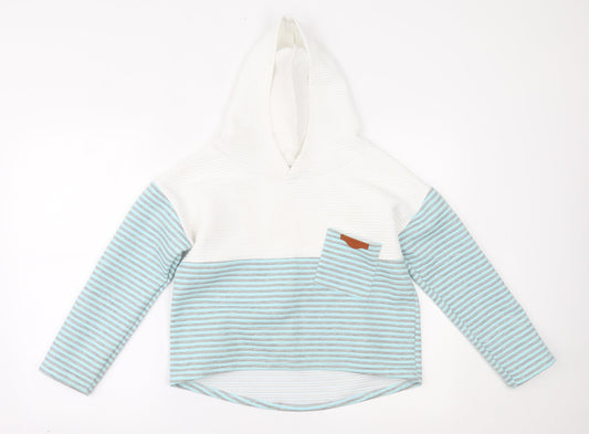 Preworn Womens Blue   Pullover Hoodie Size S