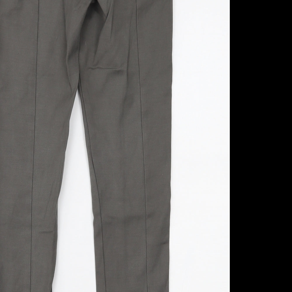 Oasis Womens Grey   Trousers  Size 8 L26 in