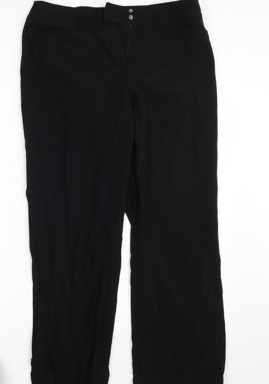 Gerry Weber Womens Black   Trousers  Size 16 L31 in