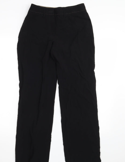 APANAGE Womens Black   Trousers  Size 10 L31 in
