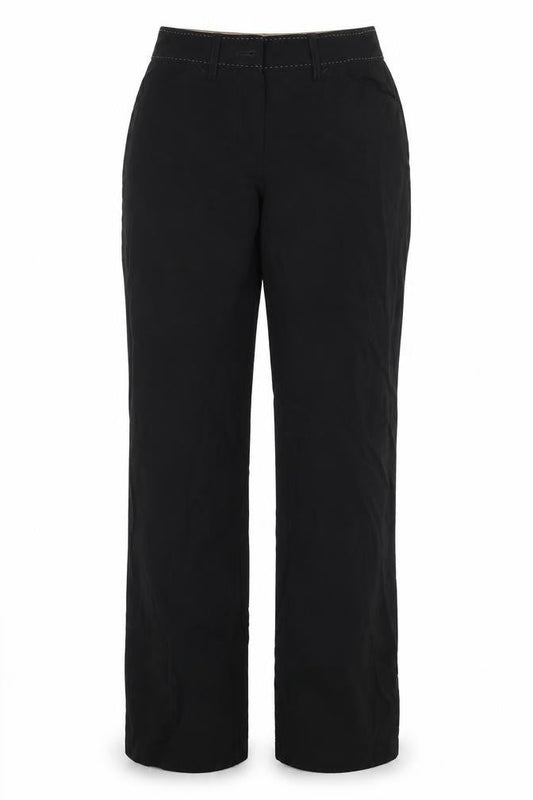 APANAGE Womens Black   Trousers  Size 10 L31 in