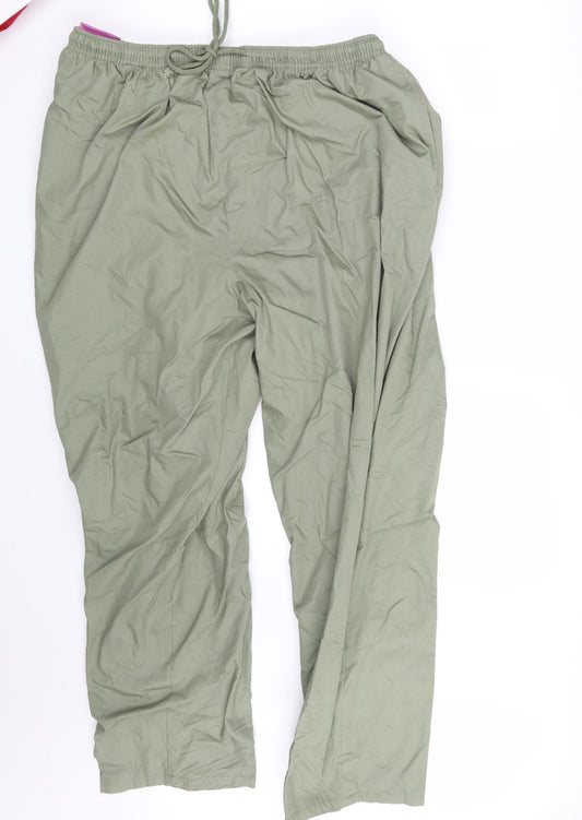 Amalina Womens Green   Snow Pants Trousers Size 34 in L29 in