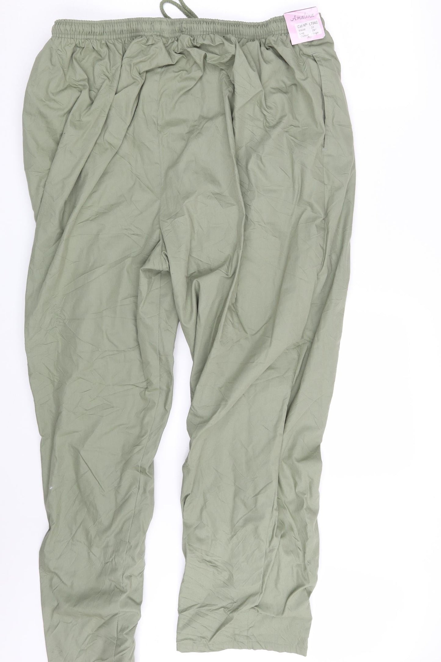 Amalina Womens Green   Snow Pants Trousers Size 34 in L29 in