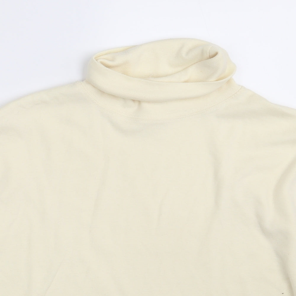Preworn Mens Ivory   Pullover Sweatshirt One Size