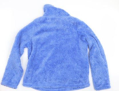 Preloved George Girls Blue   Pullover Jumper Size 12-13 Years  - Lounge wear - Back