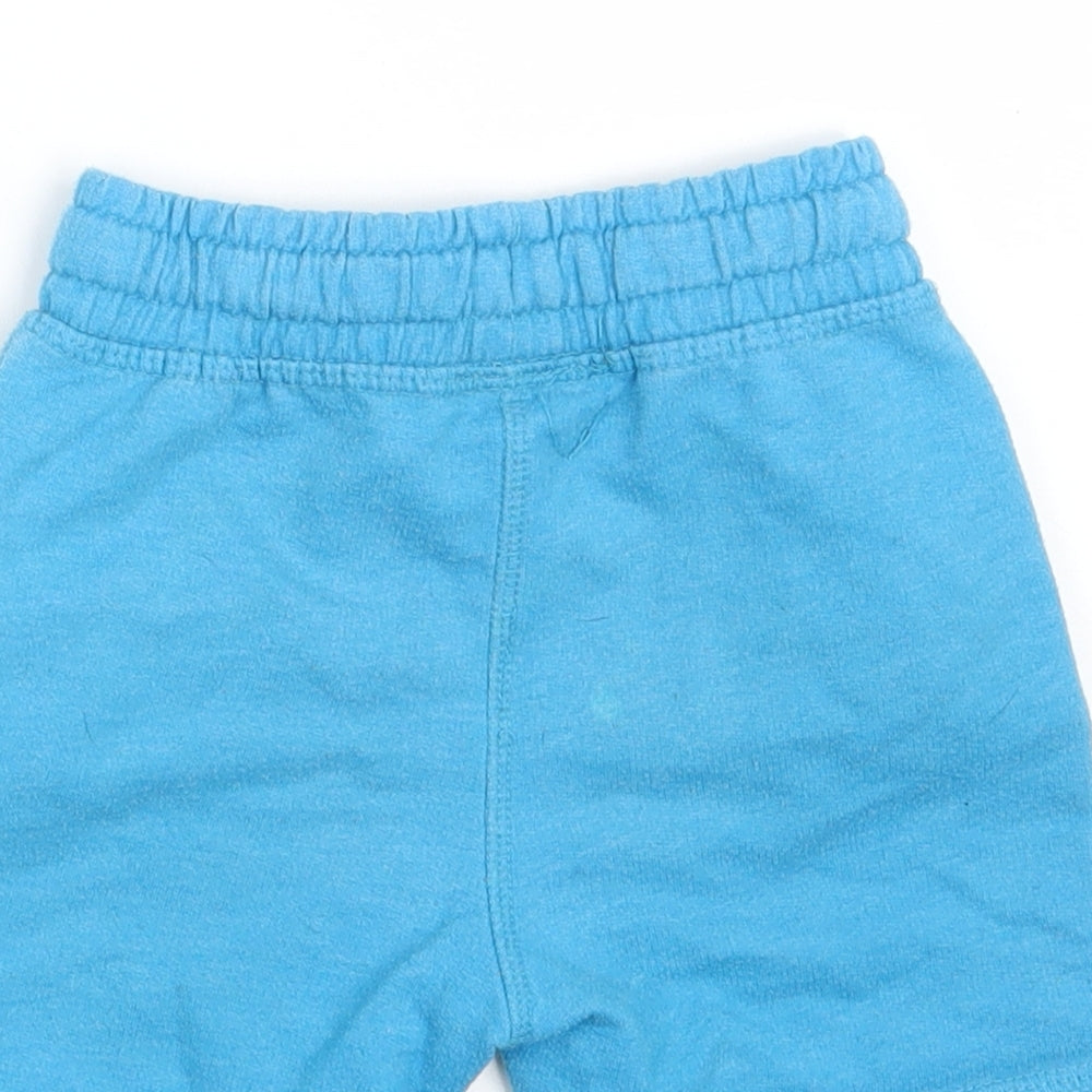F&F Baby Blue   Sweatpants Trousers Size 12-18 Months  - Waist 16in; Inside  leg 3in