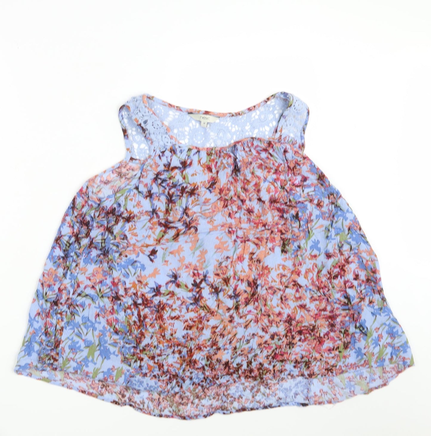 NEXT Womens Multicoloured Floral  Basic Blouse Size 10
