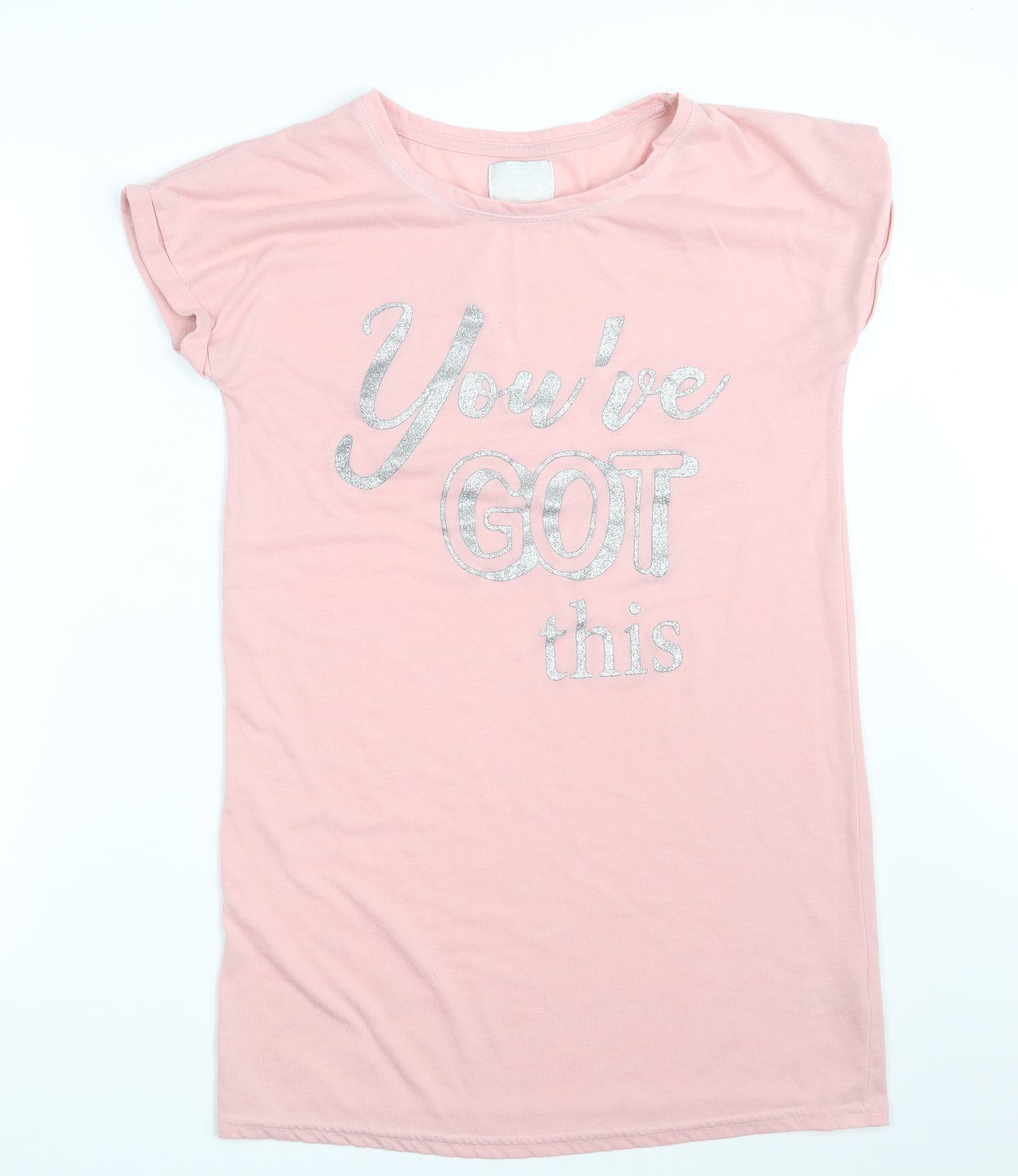 Matalan Womens Pink   Basic T-Shirt Size 8