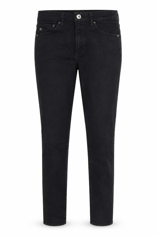 H&M Womens Black  Denim Skinny Jeans Size 30 in L29 in