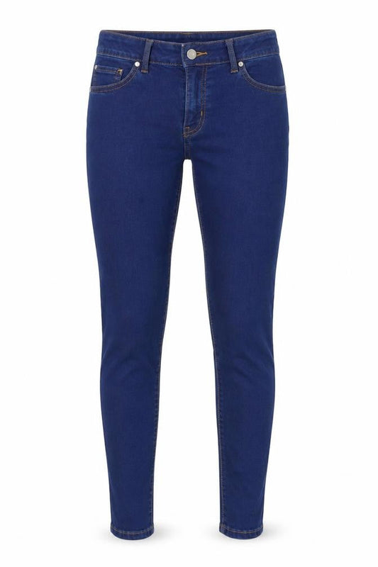 Denim & Co. Womens Blue  Denim Skinny Jeans Size 8 L27 in