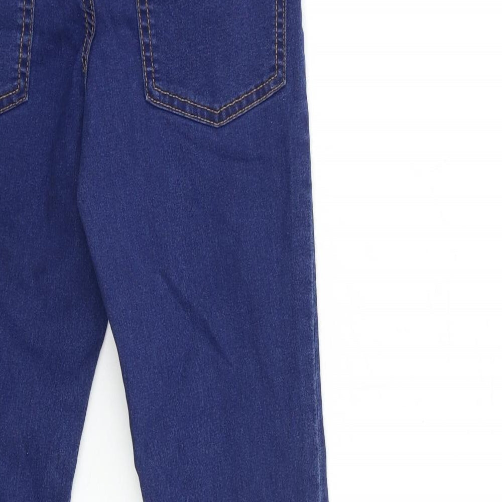 Denim & Co. Womens Blue  Denim Skinny Jeans Size 8 L27 in