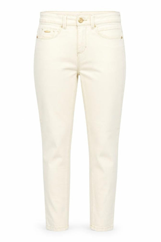 Stradivarius Womens Ivory  Denim Skinny Jeans Size 8 L30 in